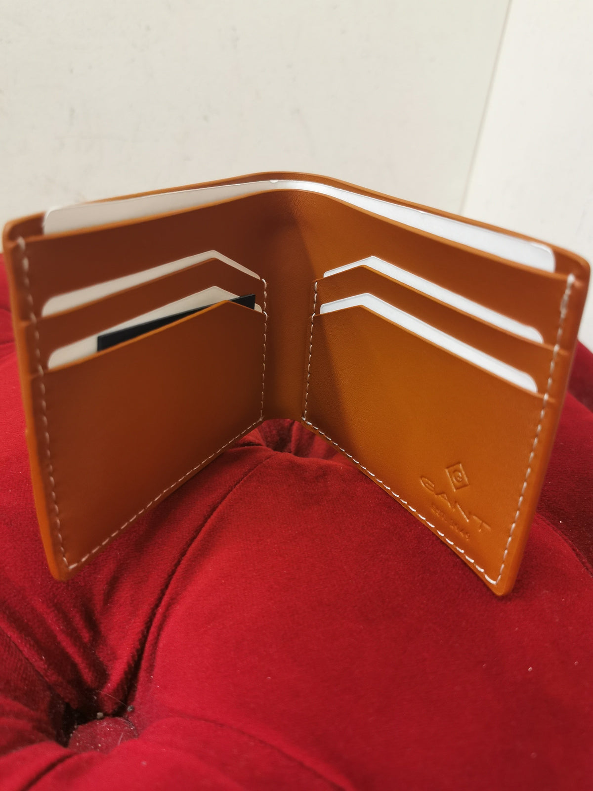 GANT - Leather Signature Wallet, Tan - Tector Menswear