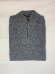 Magee Knitwear - 3XL - Gweedore 1/4 Zip , Grey