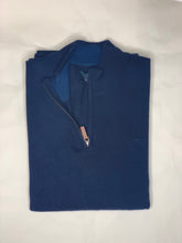 Load image into Gallery viewer, Magee -Gweedore Knitwear 1/4 Zip, (Midnight Blue)
