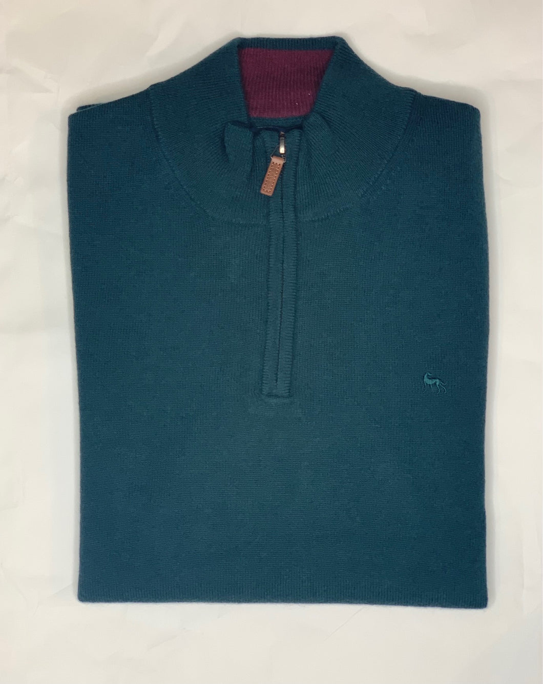 Magee - Lunnaigh 1/4 Zip, Dark  Green (XXL & XXXL)