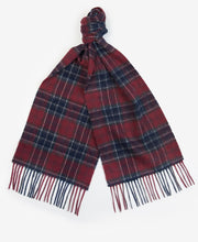 Load image into Gallery viewer, Barbour - Tartan Scarf And Glove Gift Set, Maroon
