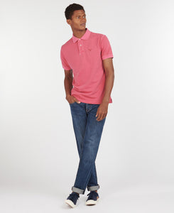 Barbour - Washed Sports Polo, Fuchsia