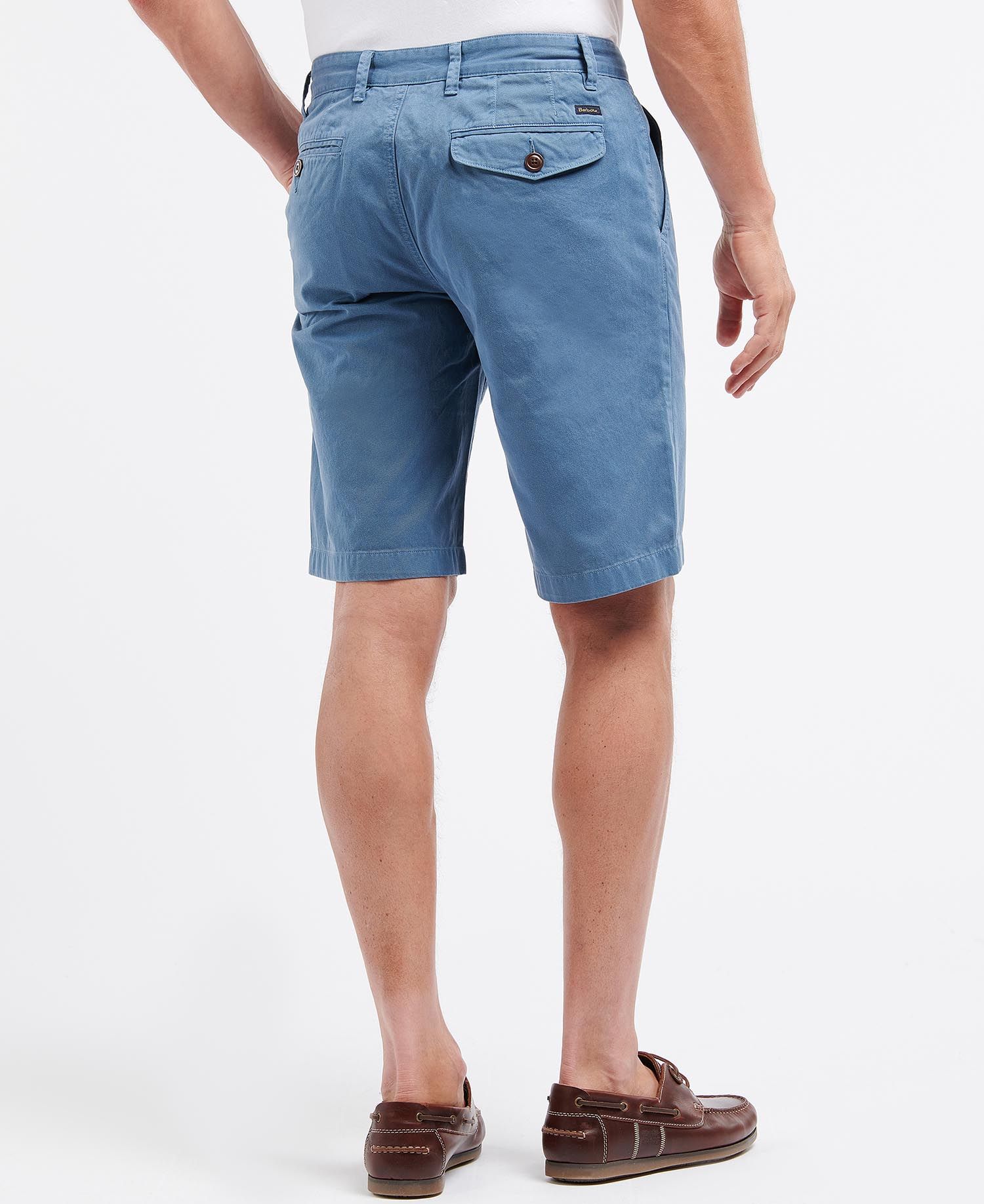 Barbour Neuston Twill Shorts Force Blue