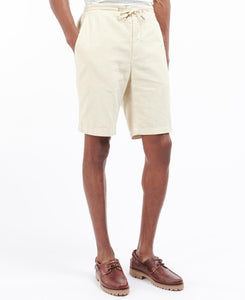 Barbour - Linen Cotton Mix Short, Light Stone