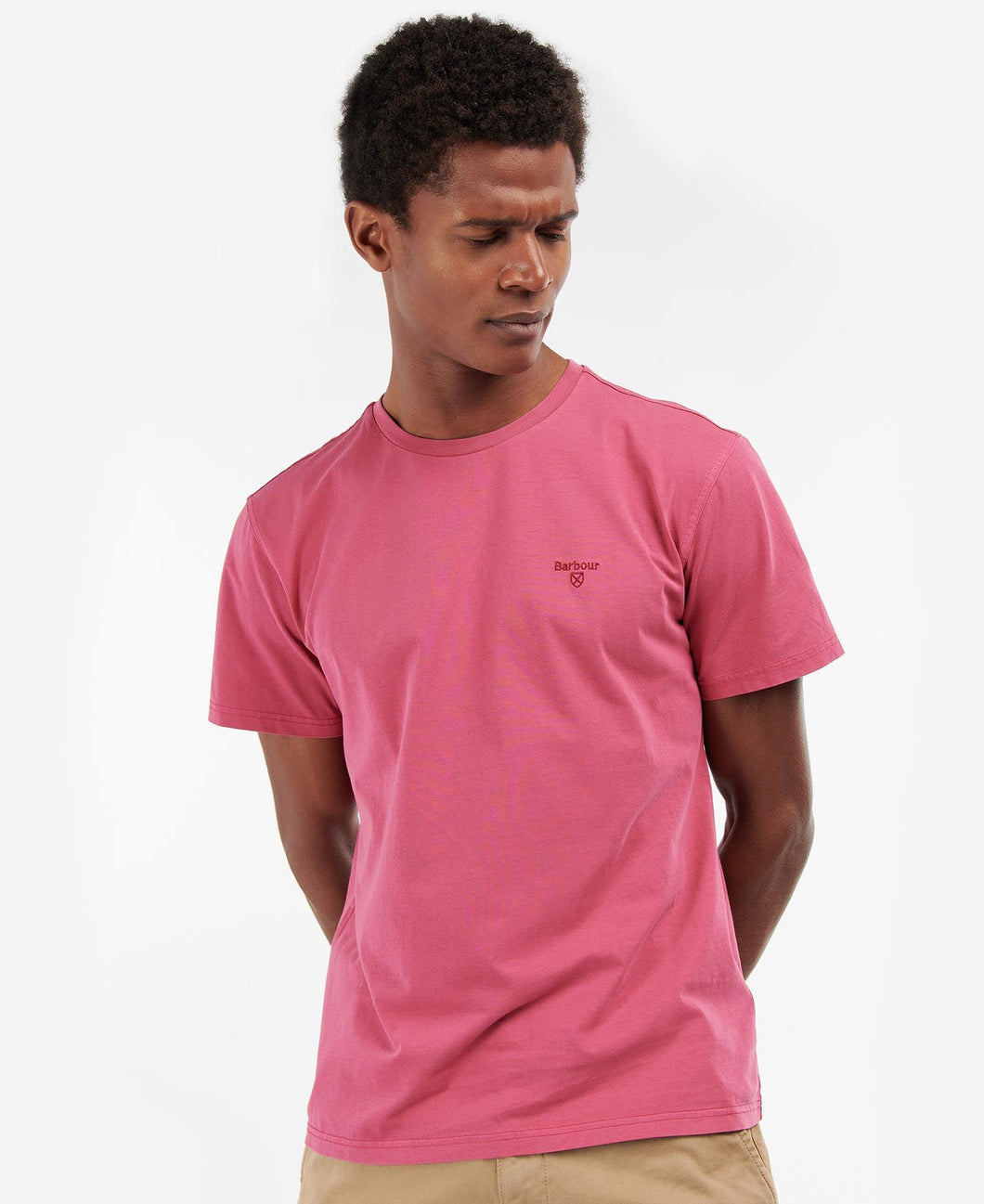 Barbour - Garment Dyed T, Fuchsia