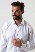 Load image into Gallery viewer, Olymp - Body Fit Shirt 2 Ply Cotton, White
