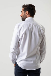 Olymp - Body Fit Shirt 2 Ply Cotton, White
