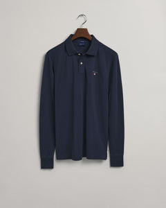 GANT - Original Long Sleeve Piqué Polo Shirt (XL & XXL Only)