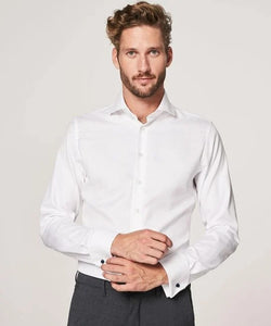 Profuomo - Shirt Cutaway Double Cuff, White