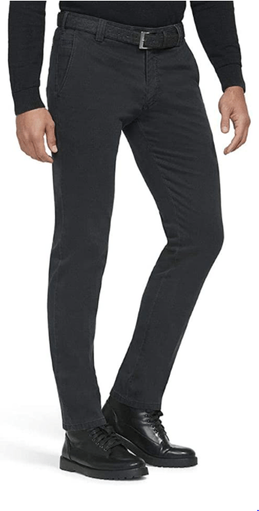 Meyer - Roma, Grey Super Stretch Trouser - Tector Menswear