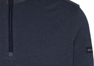 Bugatti - 3XL - Geo Print Sweatshirt, Navy