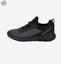 Load image into Gallery viewer, Bugatti - Liam Grey/Black Mesh Trainer
