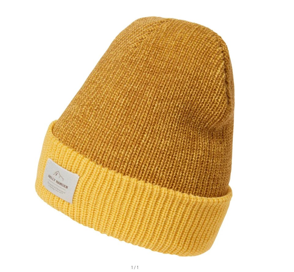 Helly Hansen - Logo Cuff Beanie, Yellow