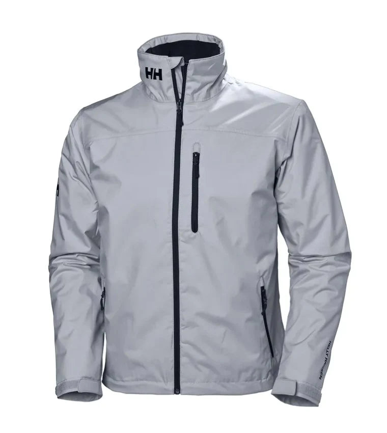 Helly Hansen - 3XL & 4XL - Crew Midlayer Jacket, Grey Fog
