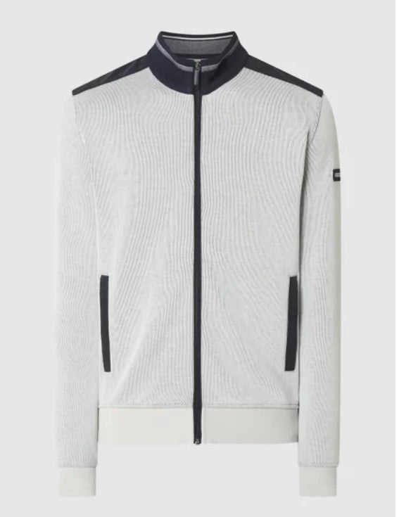 Bugatti - Sweatshirt Troyer Full Zip, Grey