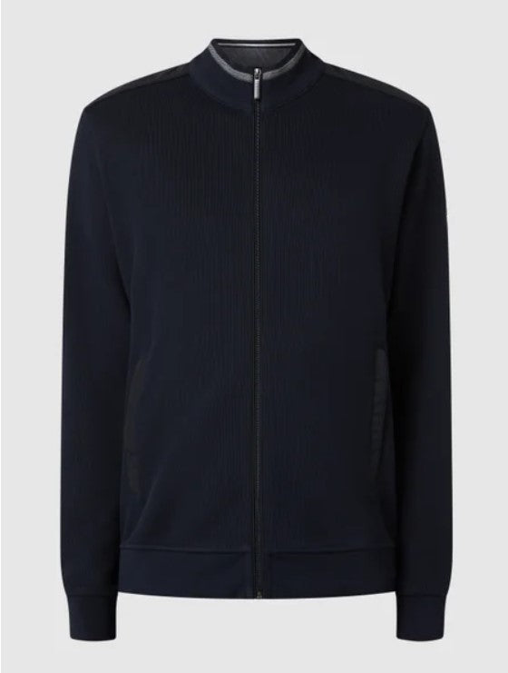 Bugatti - Sweatshirt Troyer Full Zip, Navy