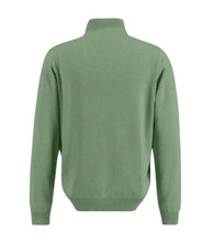 Load image into Gallery viewer, Fynch-Hatton - 3XL - Knit Quarter Zip, Spring Green
