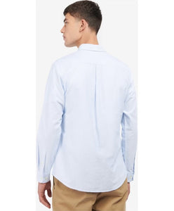 Barbour - Striped Oxtown Tailored Shirt, Sky Blue