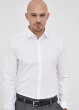 Load image into Gallery viewer, Michael Kors - Washed Linen Cotton Slim Fit Shirt  , White

