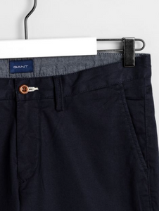 GANT - Slim Twill Chino, Marine (32-34 & 40-32 Only)