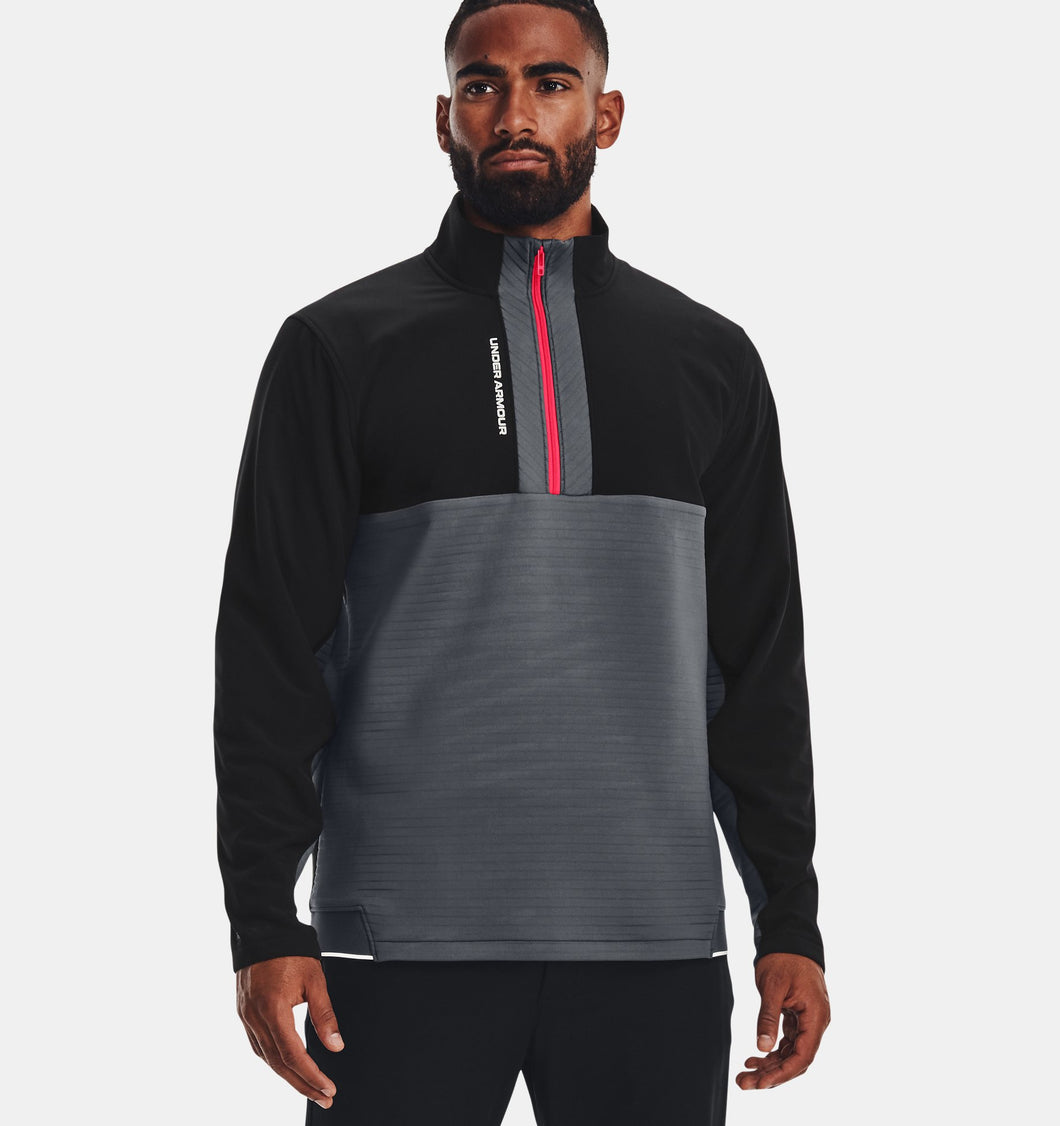 Under Armour - UA Storm Daytona Sweatshirt - Half Zip - Grey/Black