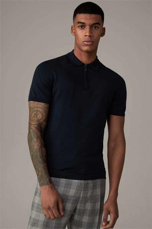 Strellson - Knit Polo Shirt Vincent, Navy
