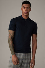 Load image into Gallery viewer, Strellson - Knit Polo Shirt Vincent, Navy

