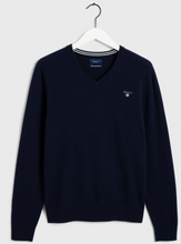 Load image into Gallery viewer, GANT - Superfine Lambswool V-Neck , Marine
