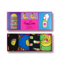 Load image into Gallery viewer, Happy Socks - Yummy Yummy Socks Gift Set, 4 pack
