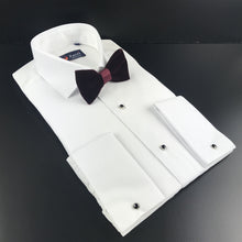 Load image into Gallery viewer, Zazzi Modern Fit Double Cuff Dress Shirt
