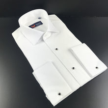 Load image into Gallery viewer, Zazzi Modern Fit Double Cuff Dress Shirt
