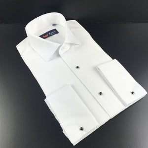 Zazzi Modern Fit Double Cuff Dress Shirt