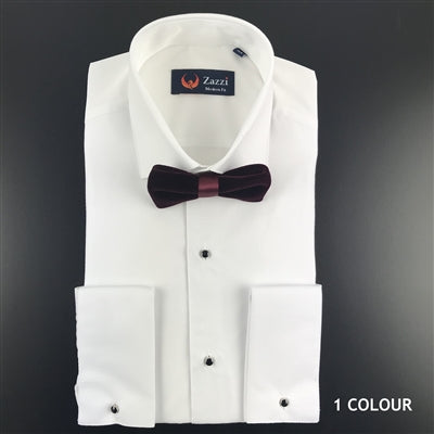 Zazzi Modern Fit Double Cuff Dress Shirt