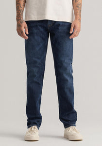 GANT - Arley Regular Fit Jeans, Dark Blue Worn In