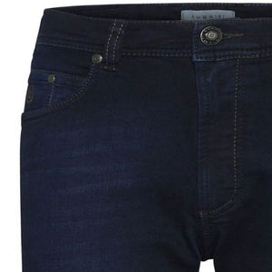Bugatti - Navy Regular Fit Jeans (383)