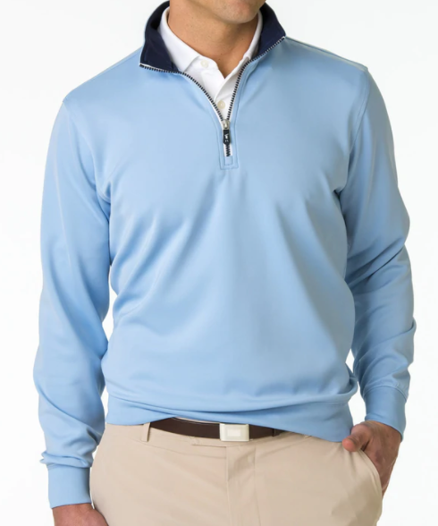 Fairway & Greene - Caves 1/4 Zip, Bluff (S Only)