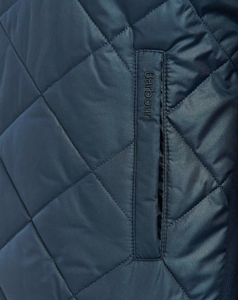 Barbour - Tartan Box Quilt Sweat, Navy (M & L Only)