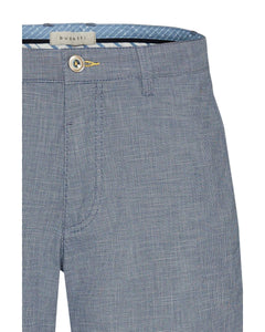 Bugatti - Bermuda Chino Shorts, Pattern Blue