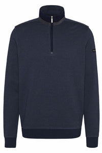 Bugatti - 3XL - Geo Print Sweatshirt, Navy