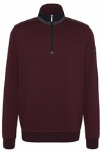 Load image into Gallery viewer, Bugatti - Geo Print Sweatshirt, Port/Navy
