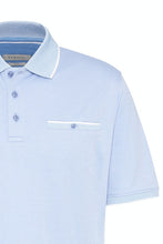 Load image into Gallery viewer, Bugatti -Light Blue Functional Polo
