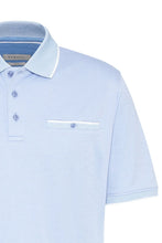 Load image into Gallery viewer, Bugatti - 3XL - Light Blue Functional Polo
