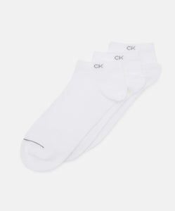 Calvin Klein - Sneaker Ankle Sock, 3 Pack White