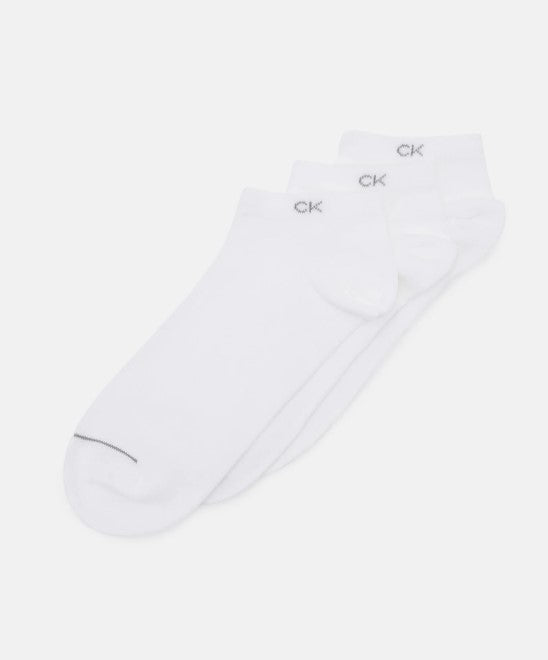 Calvin Klein - Sneaker Ankle Sock, 3 Pack White
