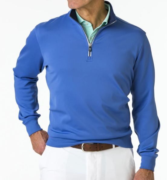 Fairway & Greene - Caves 1/4 Zip, Baltic Blue (S Only)