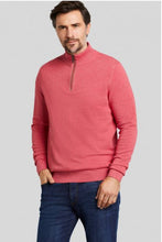 Load image into Gallery viewer, Bugatti - Knit Troyer, Coral (XXL Only)
