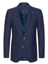 Load image into Gallery viewer, Digel - Windowpane Pattern Jacket, Blue
