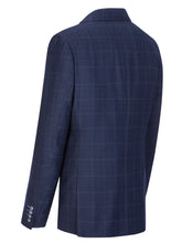 Load image into Gallery viewer, Digel - Windowpane Pattern Jacket, Blue
