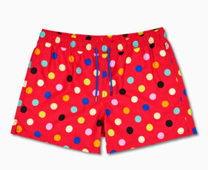 Happy Socks - Big Dot Swim Shorts, Pink