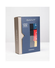Load image into Gallery viewer, GANT - 3 Pack Trunk, Black Trunk Coloured Band
